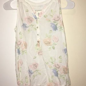 floral tank top